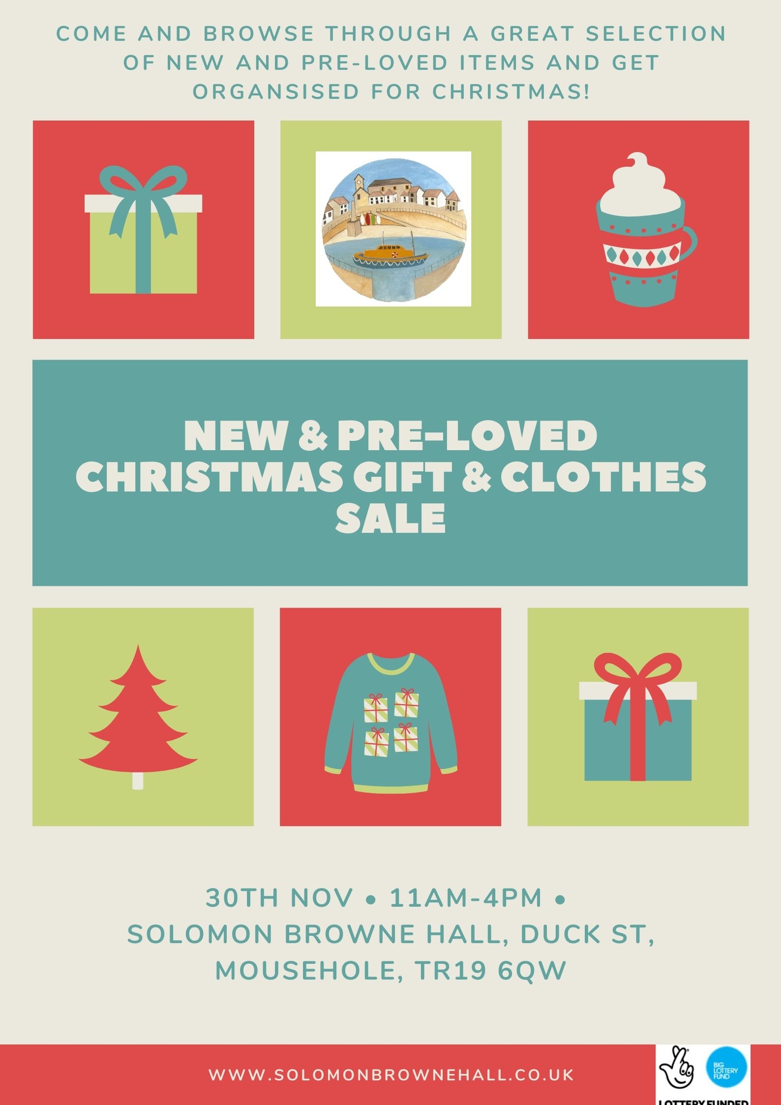 New and Pre-Loved Christmas Gift and Clothes Sale