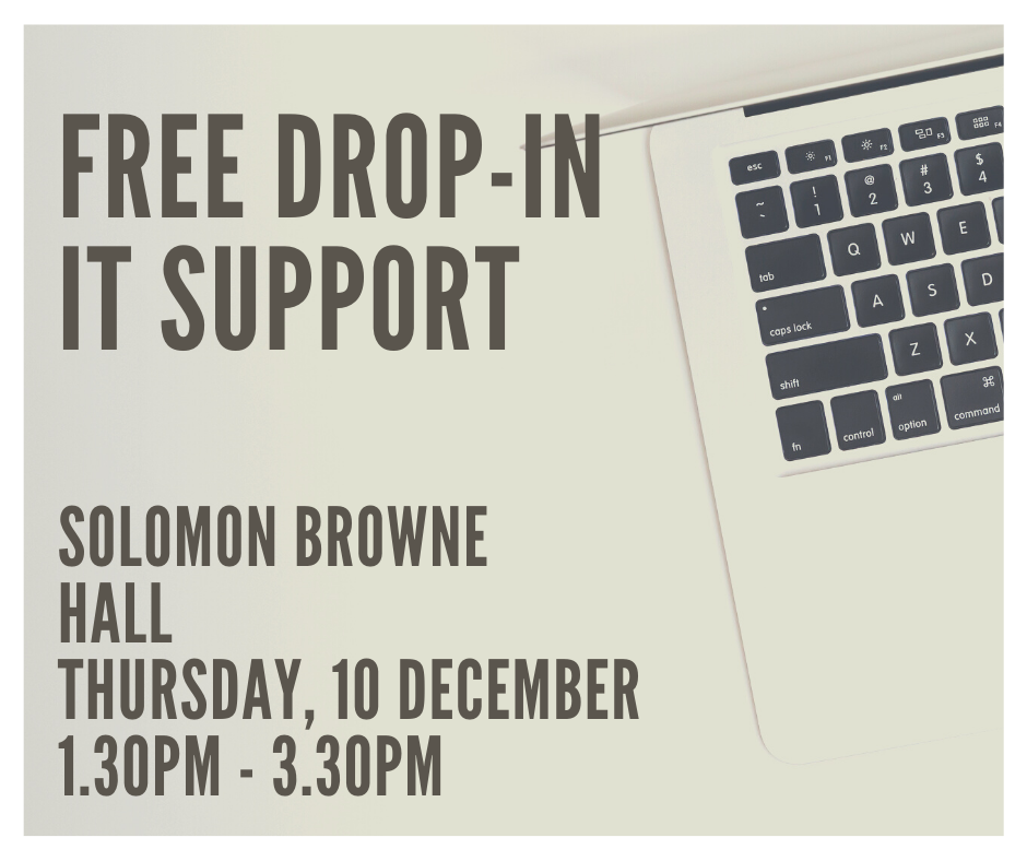Free drop-in IT support
