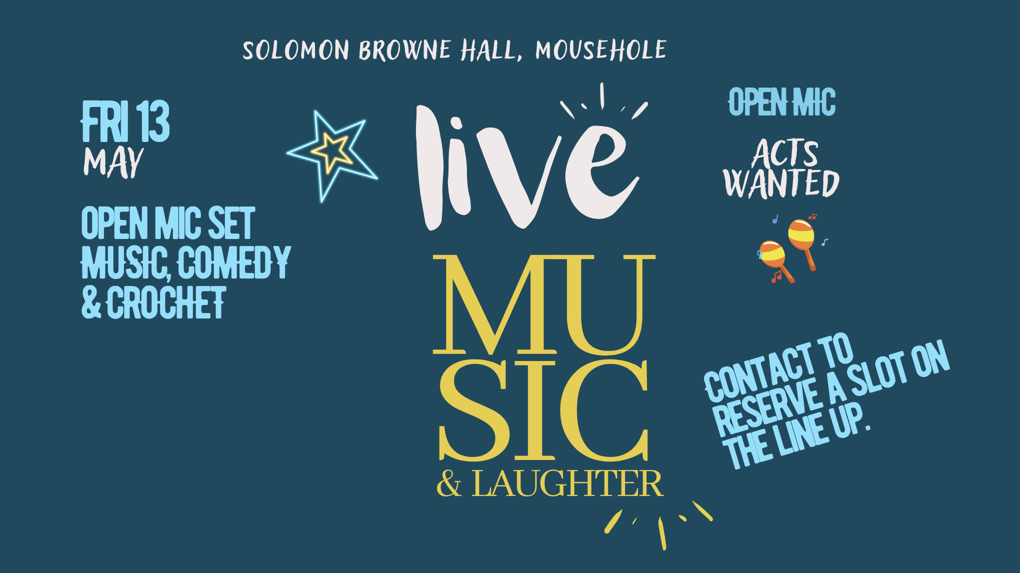 Open Mic - Live Music and Laughter
