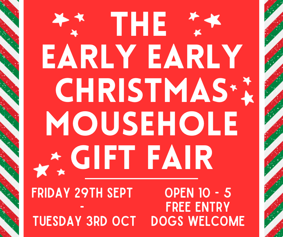 The Early, Early Christmas Gift Fair - Mon 2 Oct