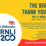 The Big Thank You - An Evening of Music to Celebrate 200 years of the RNLI